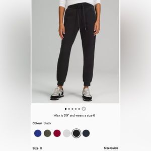Lululemon scuba high-rise jogger